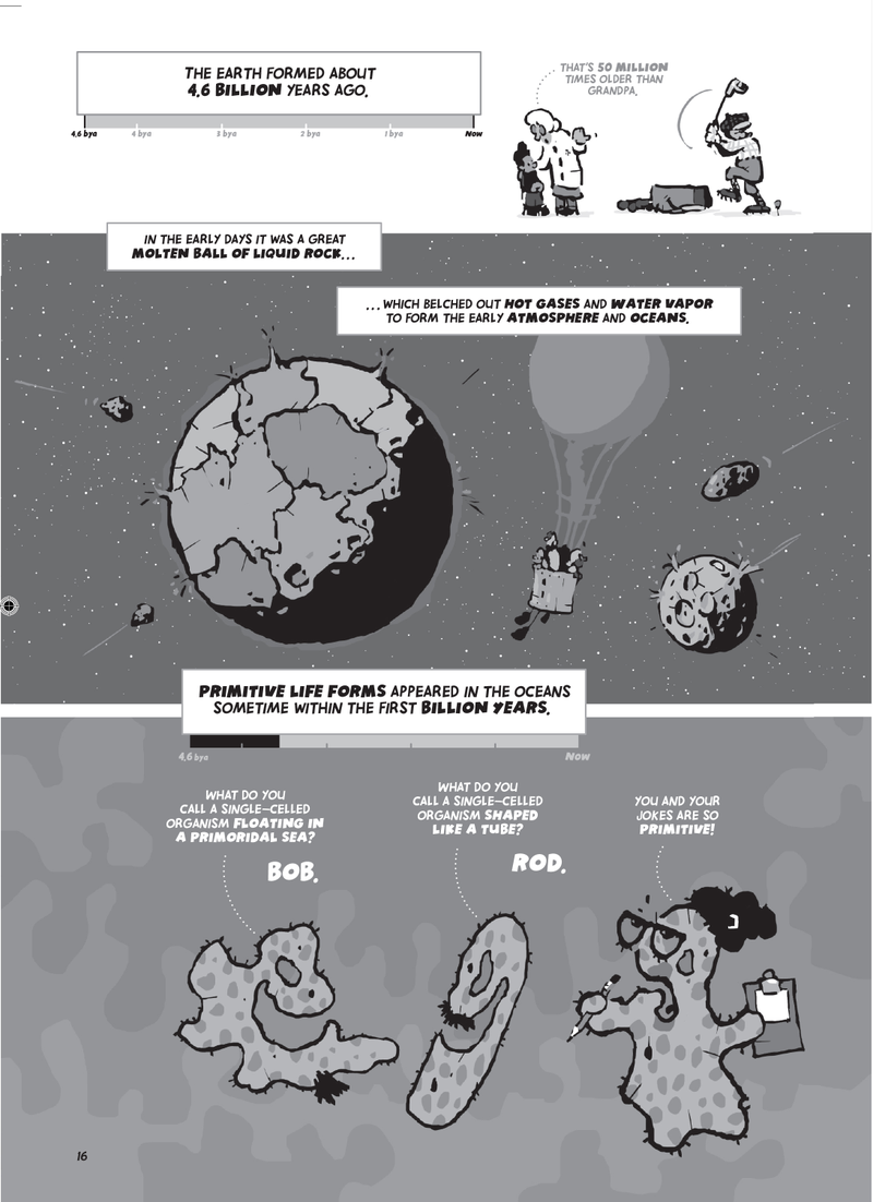 Illustration for article titled A Brief Cartoon History of Planet Earth